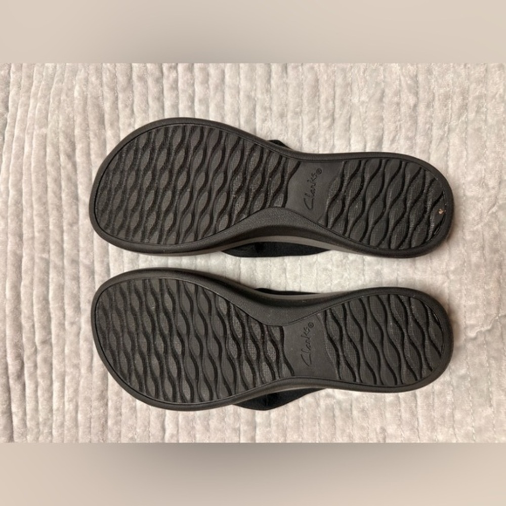CLARKS‎ Cloud Steepers Flip Flop Size 10M GUC A0231 - Picture 2 of 6